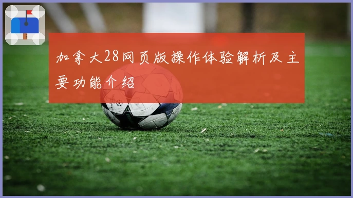 加拿大28网页版操作体验解析及主要功能介绍